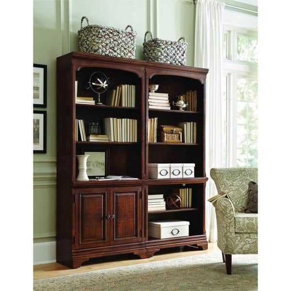 slide 1 of 1, Ethan 2-piece Bookcase Wall Set