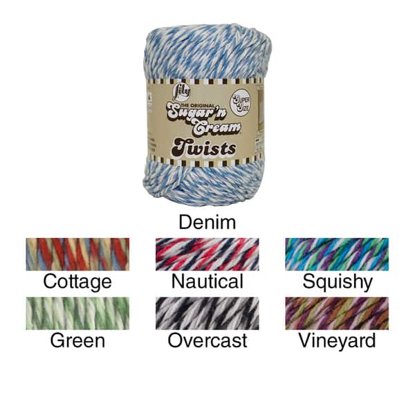 Sugar'n Cream Yarn Twists Super Size Bed Bath & Beyond 9481064