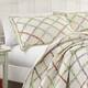 Laura Ashley Ruffled Multicolor Garden Quilt