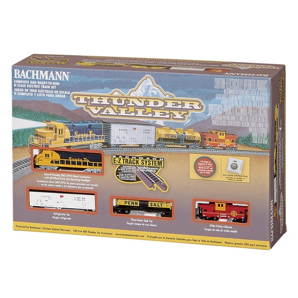 Bachmann Trains Thunder Valley N Scale Ready To Run Electric Train Set 