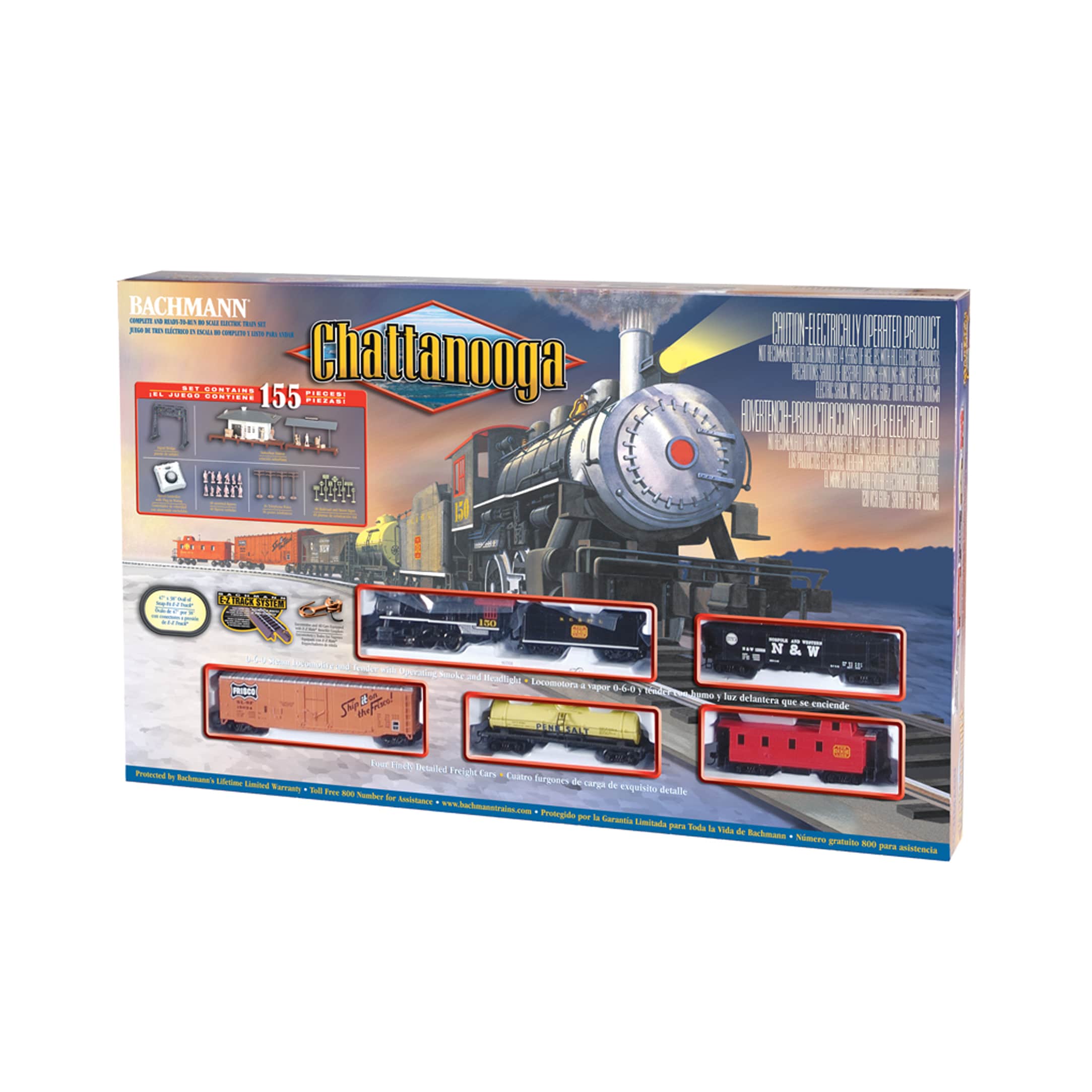 electric steam train set