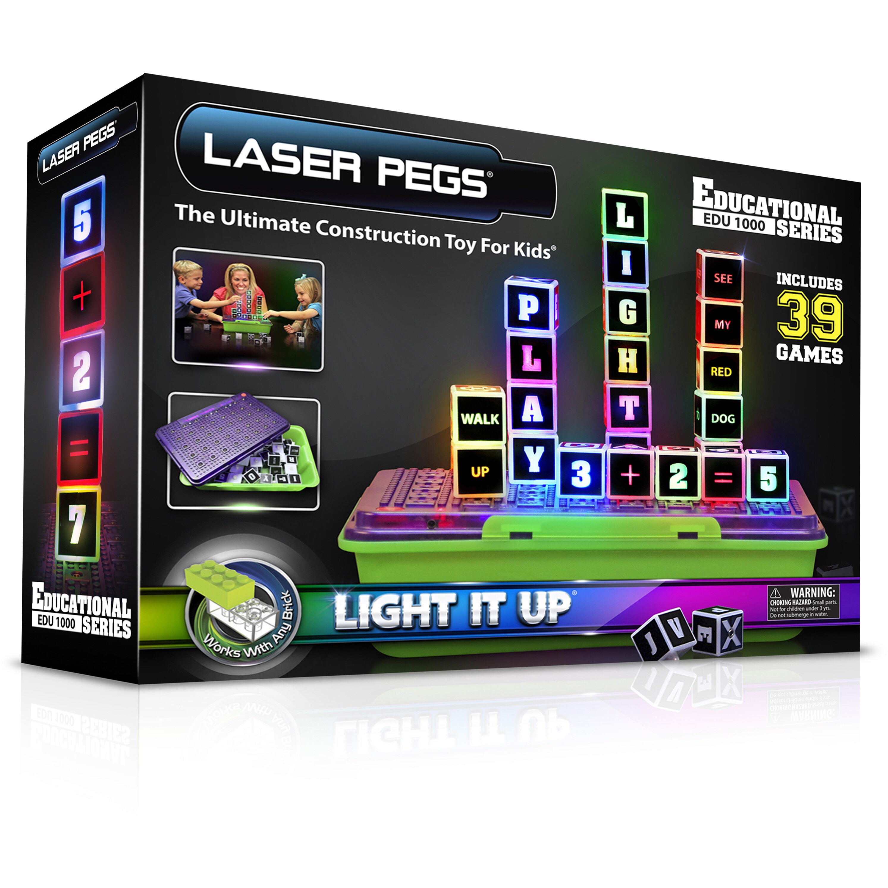 laser pegs construction