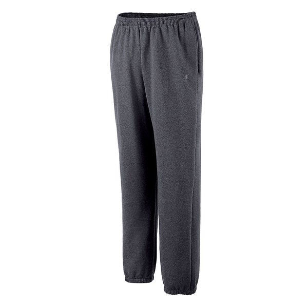 champion men's elastic hem eco fleece sweatpant