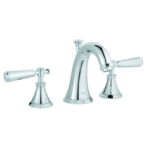 Grohe Starlight Chrome Kensington Kensington Wideset Bathroom Faucet ...