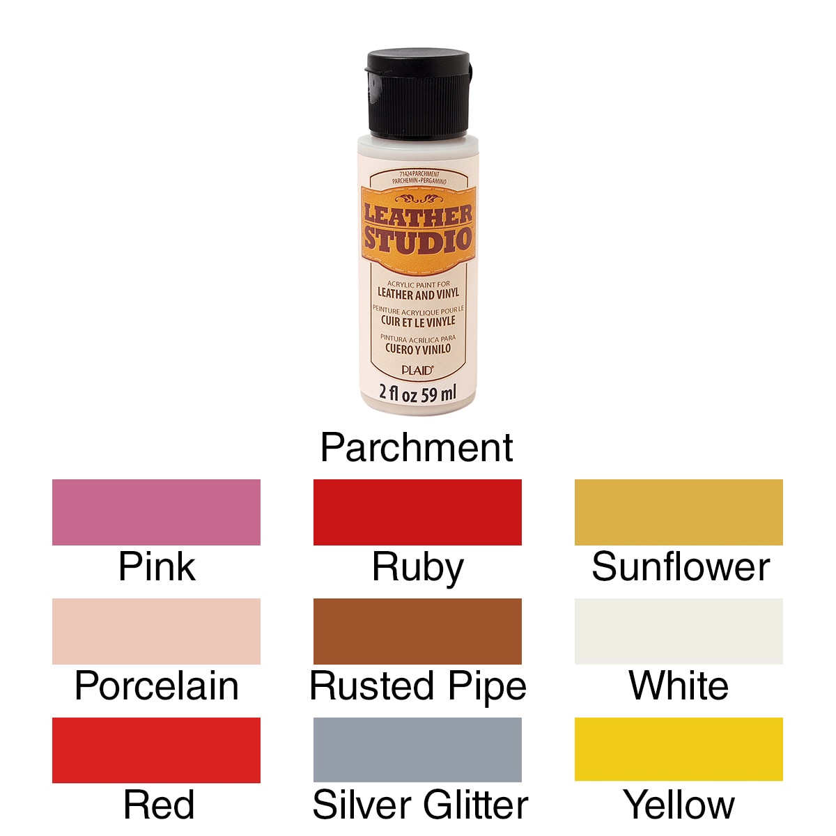 FolkArt Leather Studio Paint 2oz - Overstock - 9487139