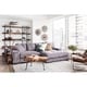 preview thumbnail 32 of 30, Aurelle Home Reversible Contemporary Sectional Sofa