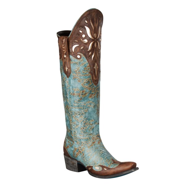 lane turquoise boots
