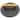 BergHOFF Neo Cast Iron Slotted Steak Press 9", Black