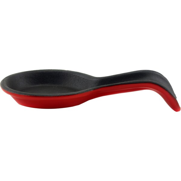 shop red cast iron spoon rest free shipping on orders over 45 christmas spoon rests
