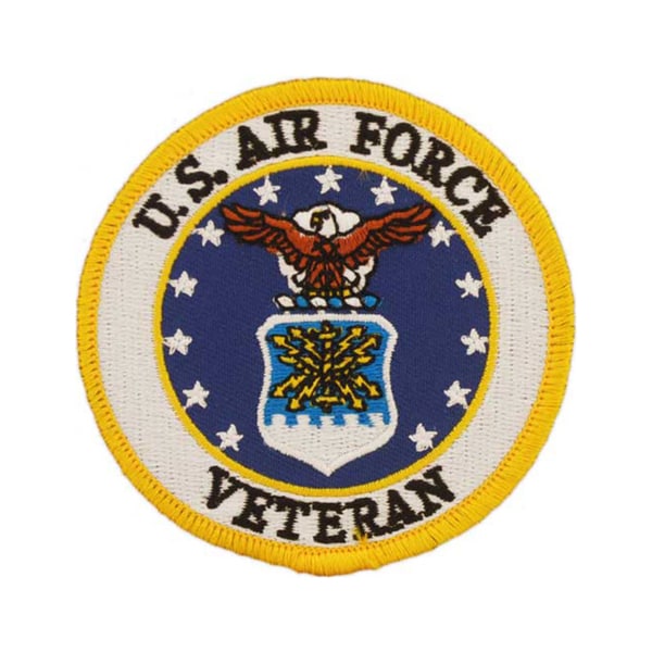 Shop United States Air Force Veteran Patch - On Sale - Free Shipping On ...