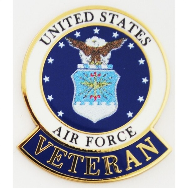 Download Shop United States Air Force Veteran Pin - Overstock - 9488827