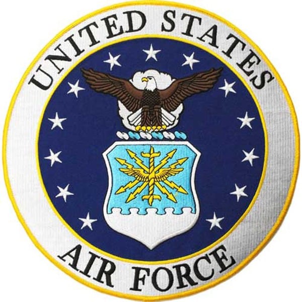 United States Air Force Large Patch - On Sale - Overstock - 9488839