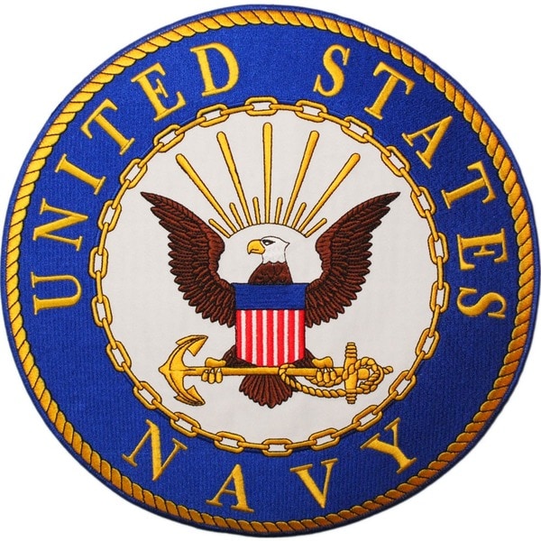 Shop United States Navy Large Patch - On Sale - Free Shipping On Orders ...