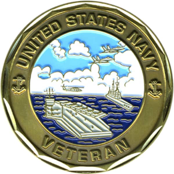 United States Navy Veteran Coin