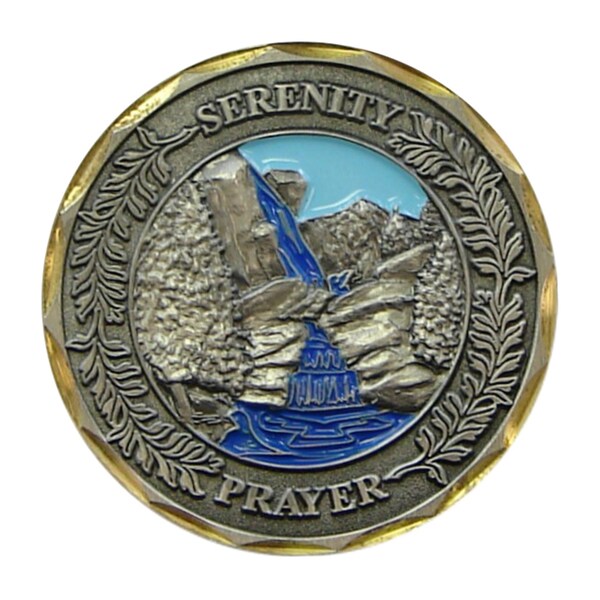 Bronze Serenity Prayer Coin