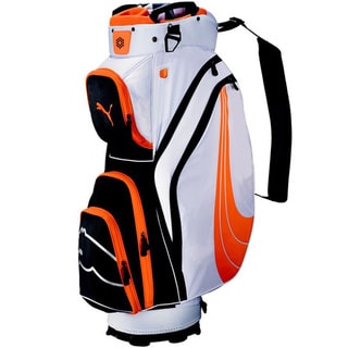 Puma Form Stripe Orange Cart Golf Bag 