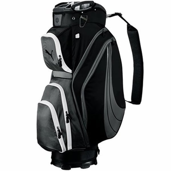 Form Stripe Black Cart Golf Bag 