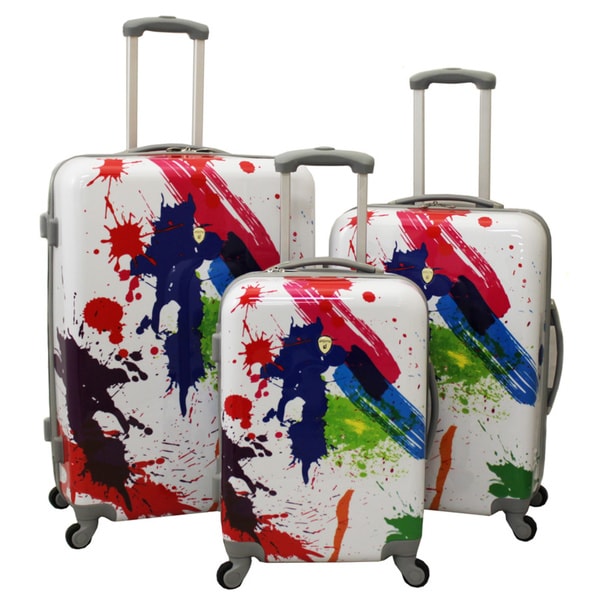 graffiti luggage set