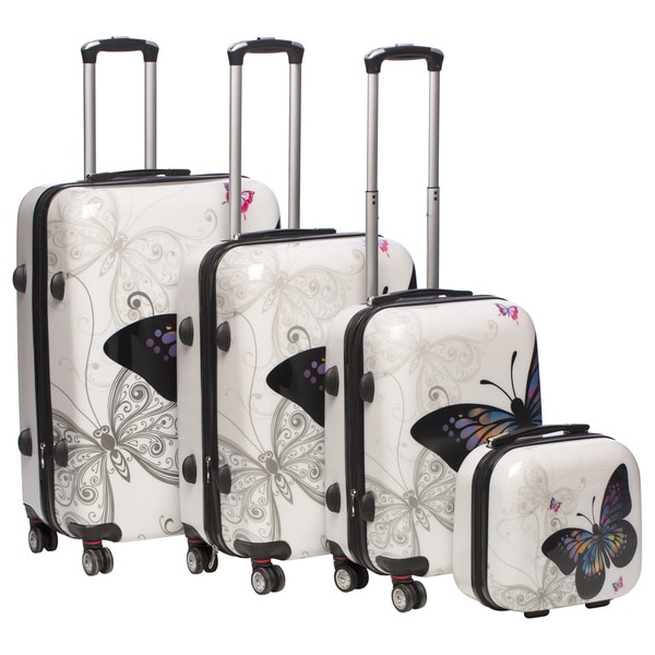 4 piece hardside luggage set