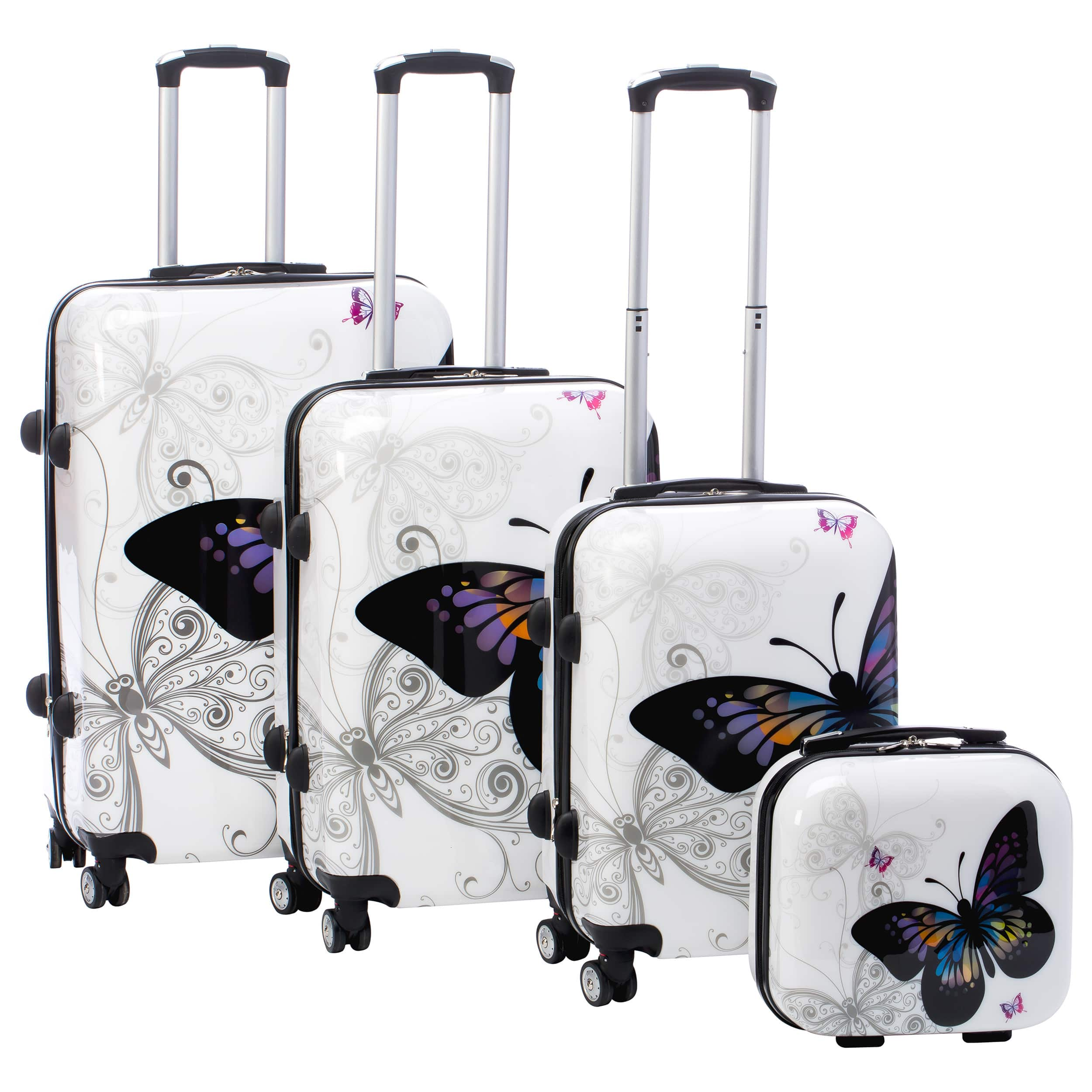 4 piece hardside luggage set