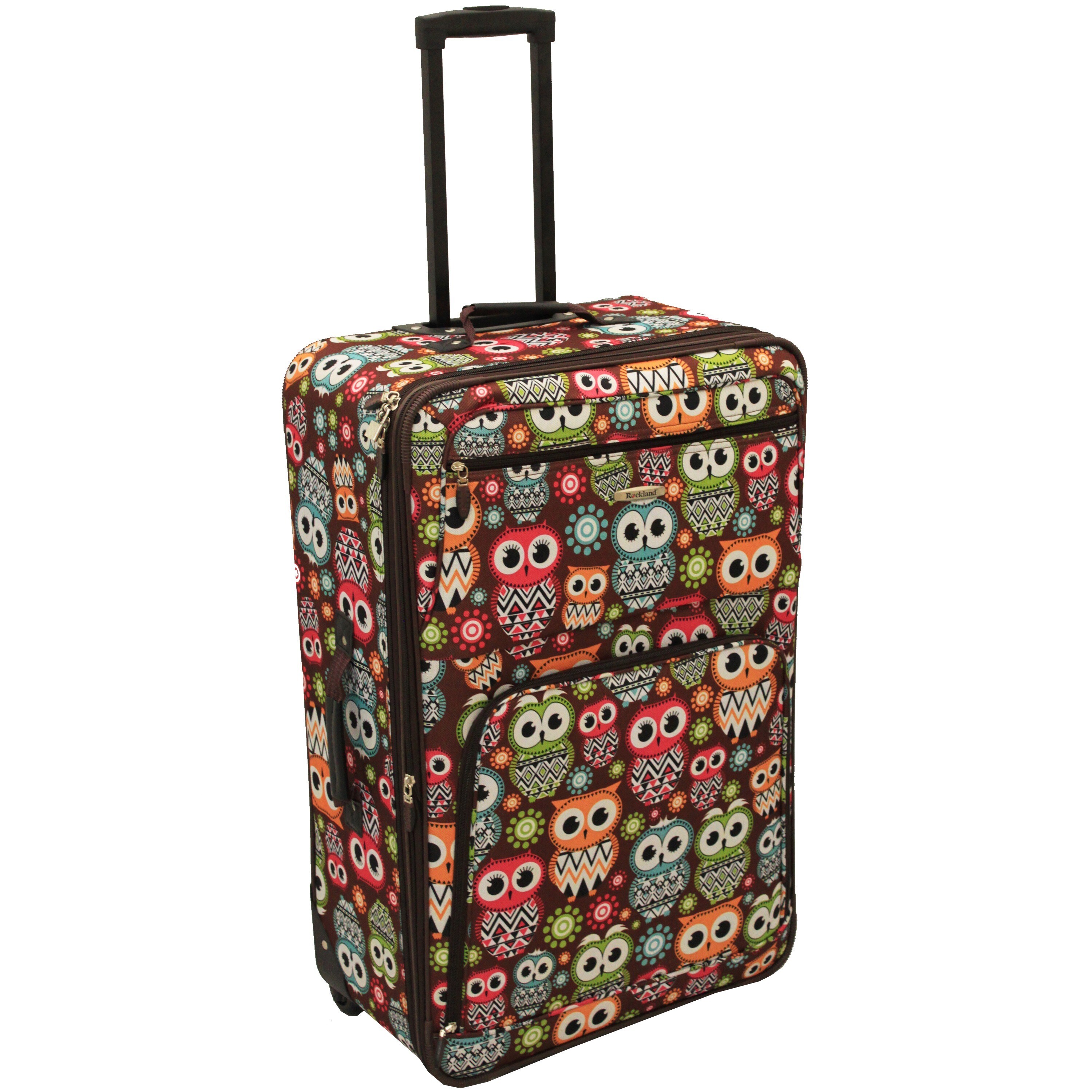 owl suitcase set