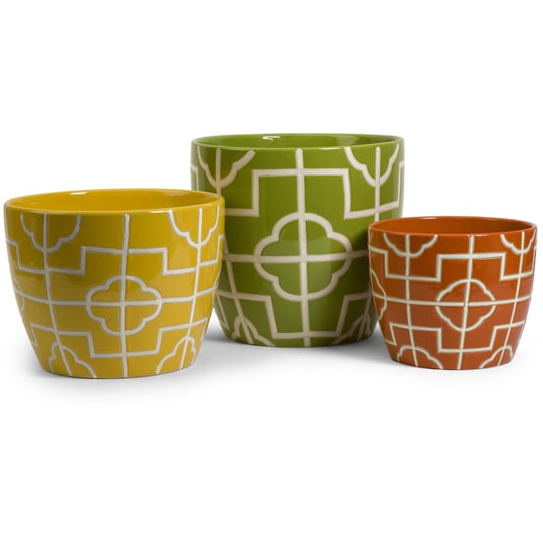 Ellis Graphic Planters (Set of 3)   Shopping   Great Deals