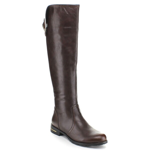 Shop Miim Yara-01 Women's Faux Leather Knee High Riding Boots - Free ...