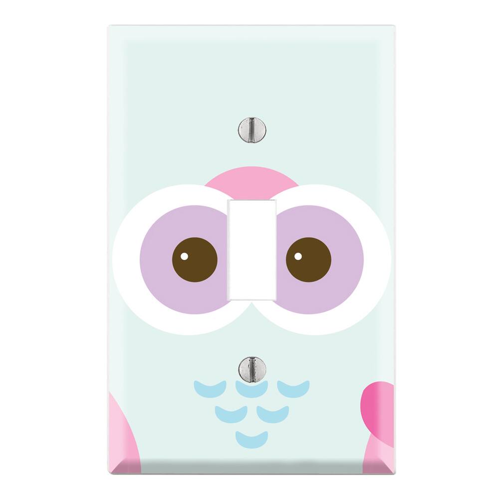 Cute Owl Decorative Wall Plate Cover