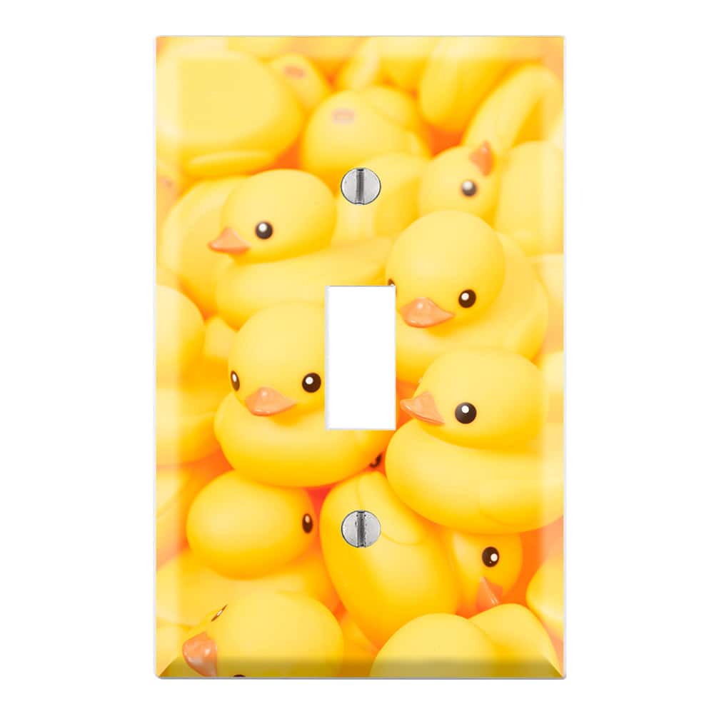 Rubber Duck Decorative Wall Plate Cover
