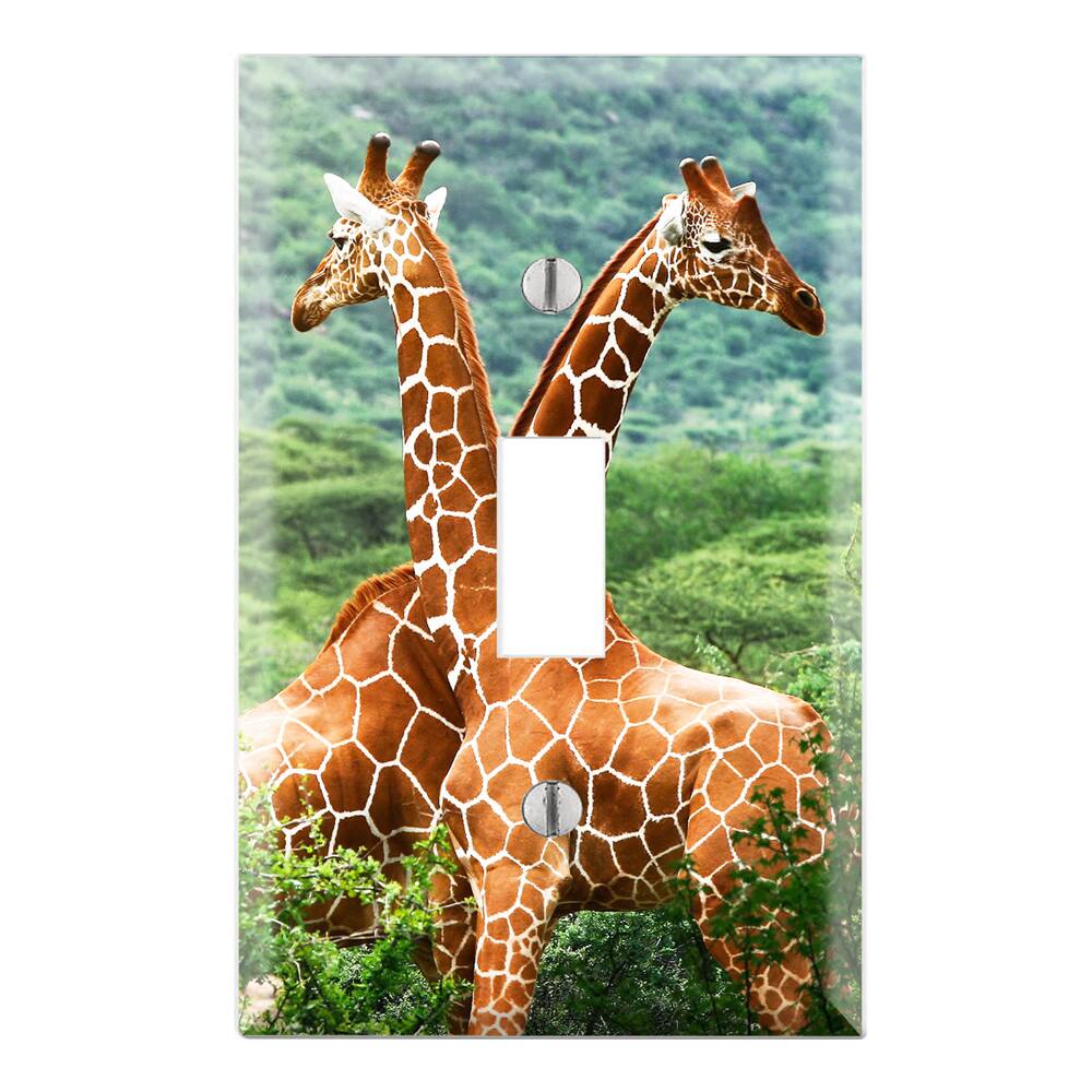Giraffe Decorative Wall Plate Cover