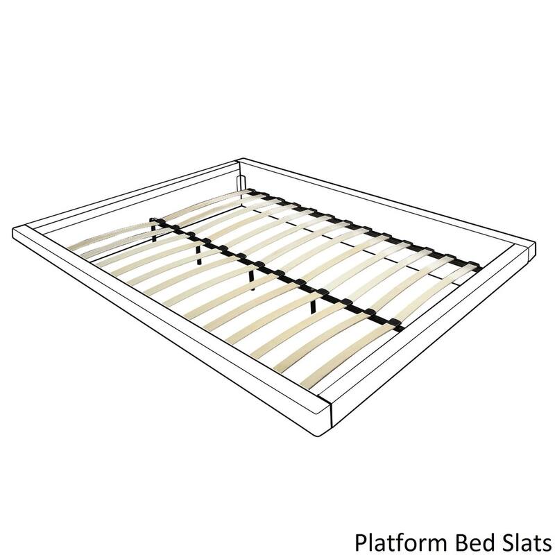 Marion Nailhead Wingback Tufted Upholstered Platform Bed by iNSPIRE Q Bold