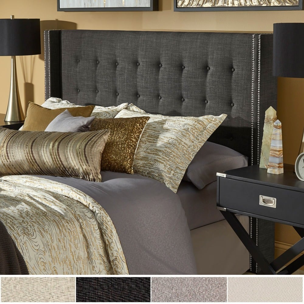 Marion Button-tufted Wingback Headboard by iNSPIRE Q Bold