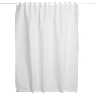 easy on shower curtain/liner with built in hooks - free shipping easy on shower curtain/liner with built in hooks - free shipping