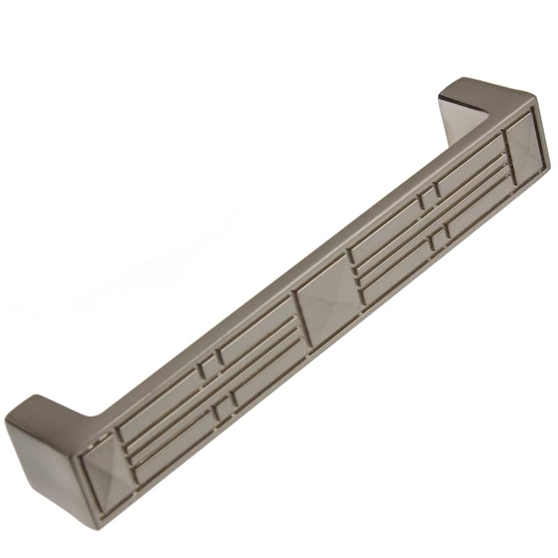 GlideRite 5-inch Satin Nickel Craftsman Series Cabinet Pulls (Pack of 10)