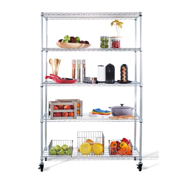 Trinity 5 Tier Chrome EcoStorage Shelves   Shopping   Great