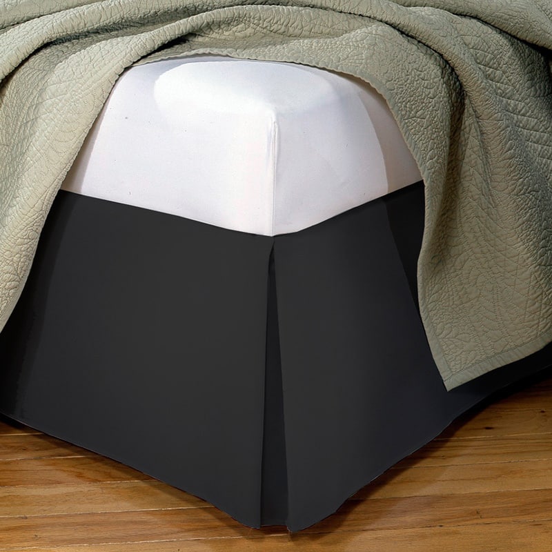 Levinsohn Textile Company Bedskirt - Twin - Black