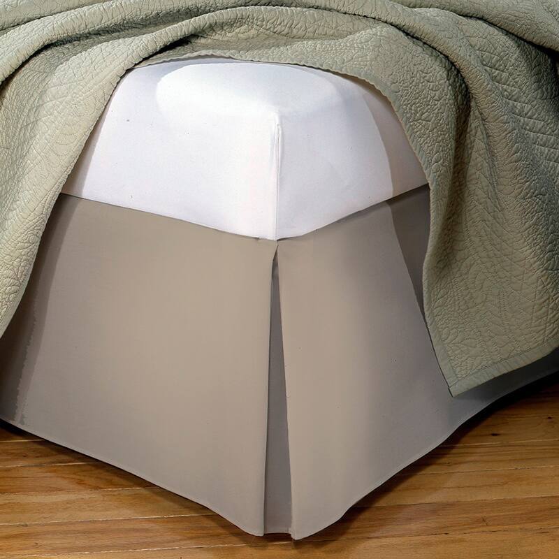 Levinsohn Textile Company Bedskirt - Full - Mocha