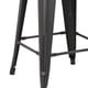 Carbon Loft Ruska Black Bar 29-inch Bar Stool (Set of 2) - Thumbnail 3