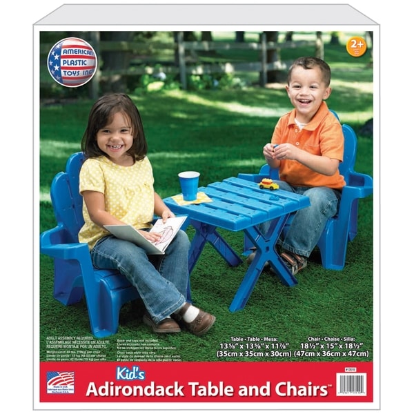 american plastic toys picnic table