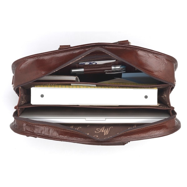 american leather briefcase