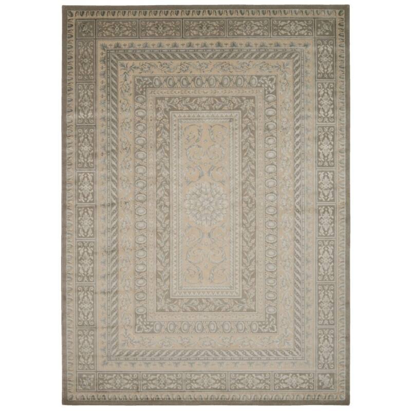 Nourison Ma02 Platine MA203 Area Rug - 5'3" x 7'5" - Multi - Rectangle