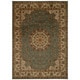 preview thumbnail 17 of 18, Ancient Times Area Rug 7' 9" x 10' 10" - Teal