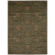 preview thumbnail 12 of 19, Ancient Times Area Rug 3'9" x 5'9" - Teal