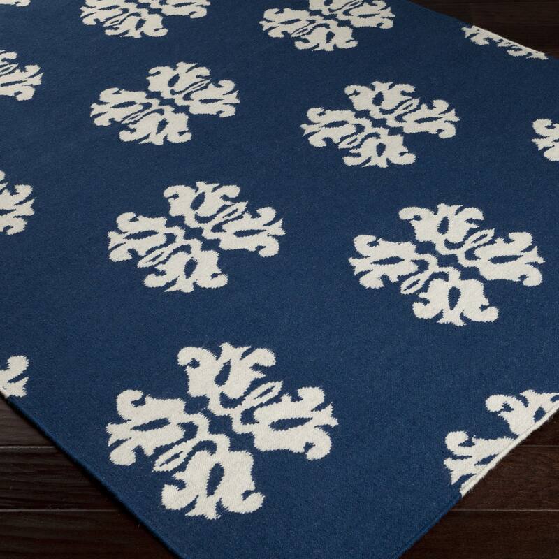 Columbia Flatweave Damask Runner Rug