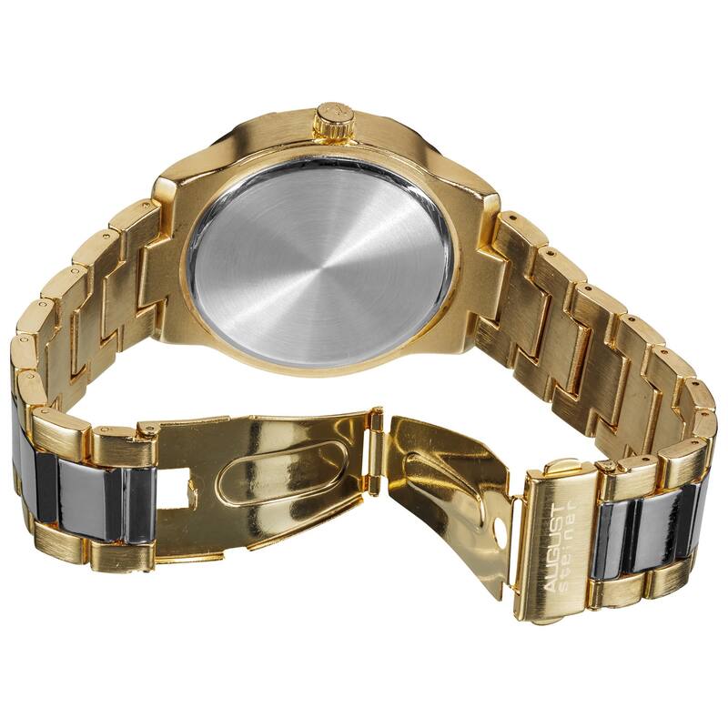August Steiner Men's Quartz Sport Multifunction Bracelet Watch