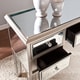 preview thumbnail 2 of 4, Olivia Contemporary Mirrored Glass Console Table