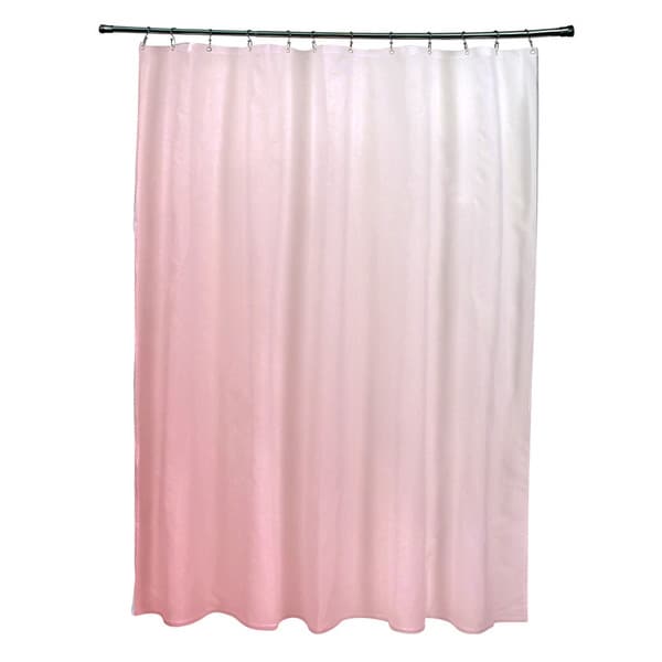 Shop 71 x 74inch Coral Ombre Shower Curtain  Free Shipping Today  Overstock.com  9498115