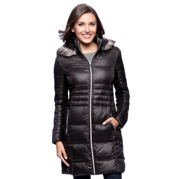 bcbgeneration women's packable down jacket with hood