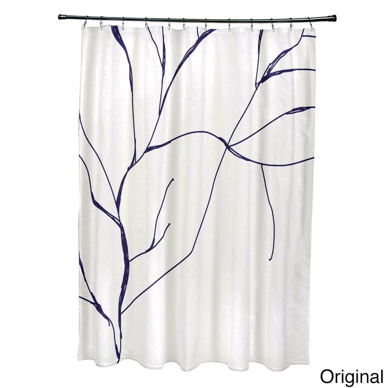 71 x 74-inch Abstract Branches Shower Curtain - Original