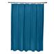 71 x 74-inch Teal Solid Shower Curtain